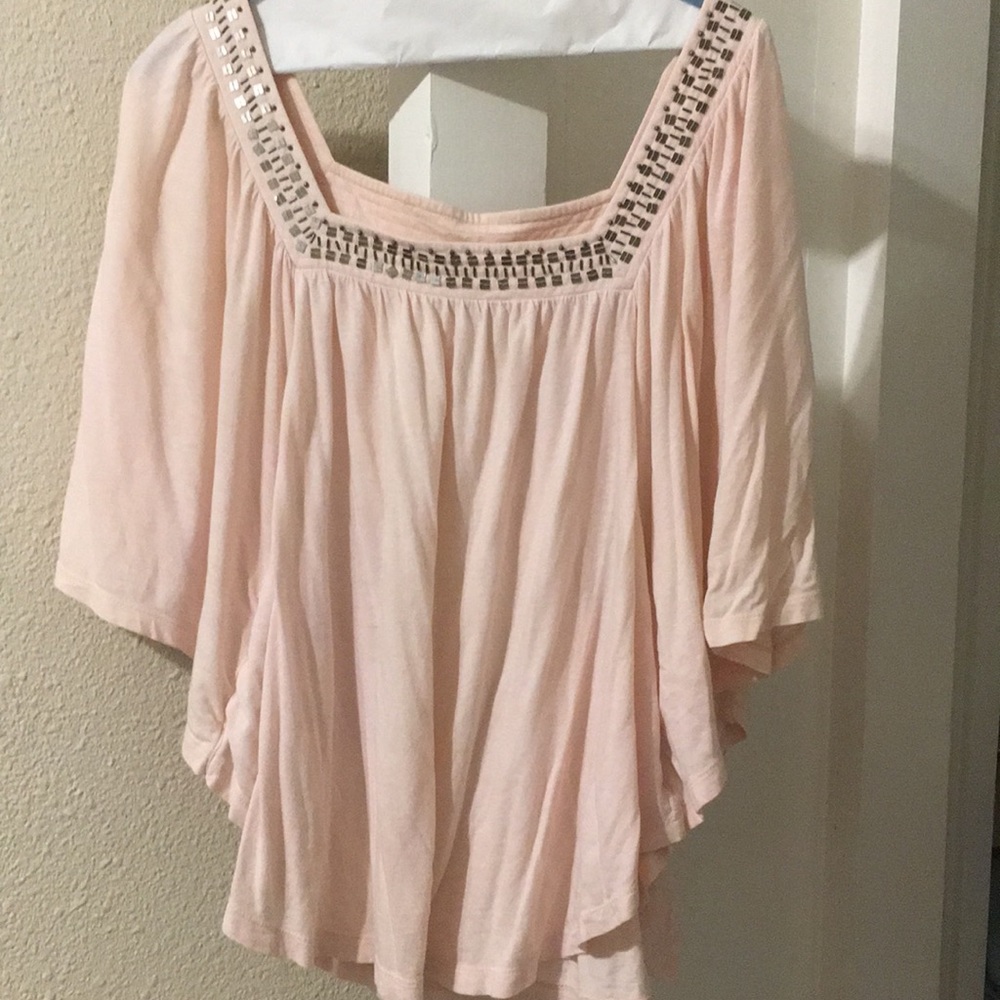 Pink blouse